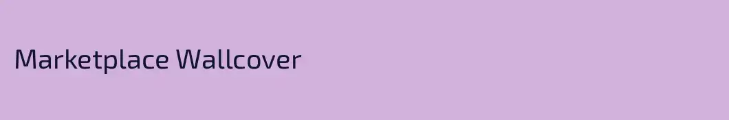 Marketplace Wallcover